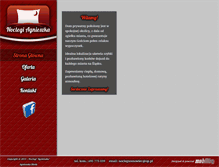 Tablet Screenshot of nocleg-sosnowiec.pl